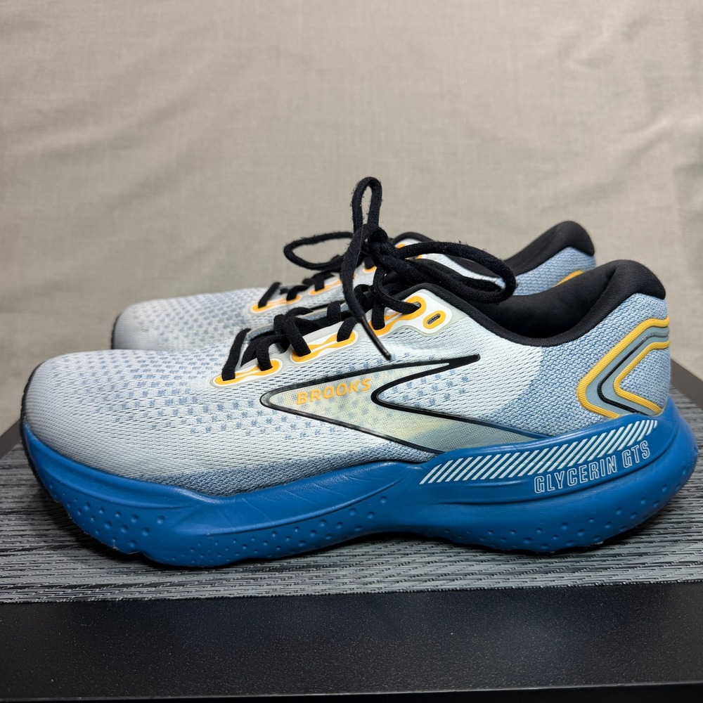 Brooks Glycerin GTS 21 Shoes - Mens 11 - Blue 1104201D158 Running Athletic